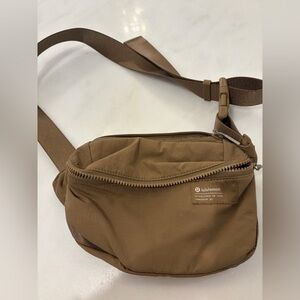 lululemon athletica Tan Belt Bag